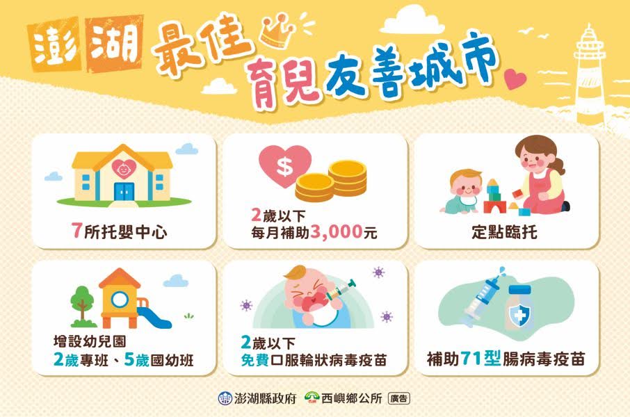 澎湖縣政府暨西嶼鄉公所廣告